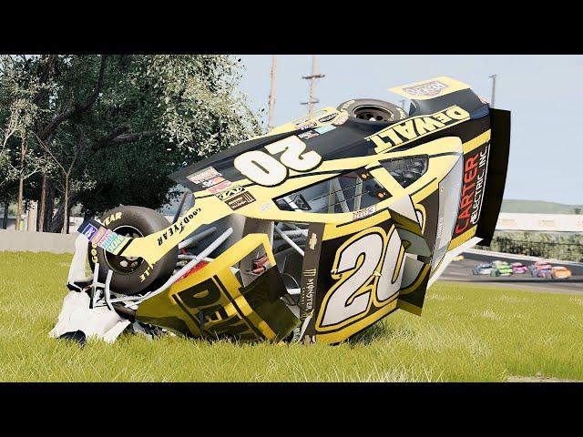 NASCAR Racing Crashes #72 | BeamNG Drive