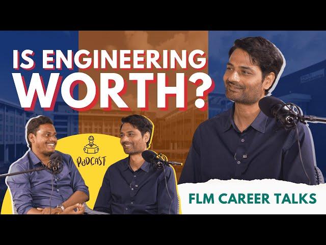 Is Engineering Worth? VIGNAN Educational Institutions CEO Shravan in Career Talks with FLM