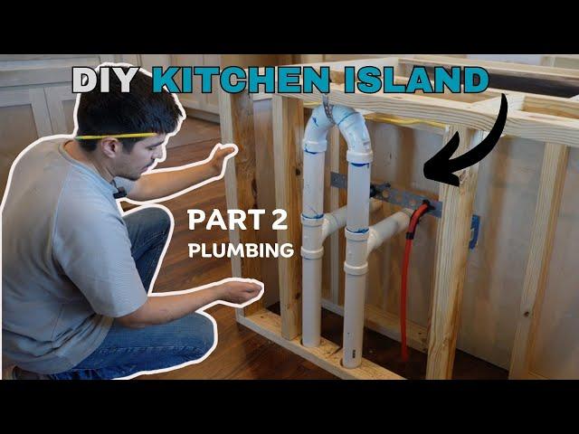DIY Kitchen Island - Part 2: Electrical and Plumbing