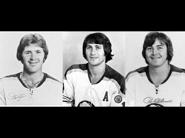 The French Connection back in their heydays of the Buffalo Sabres in the 1970s