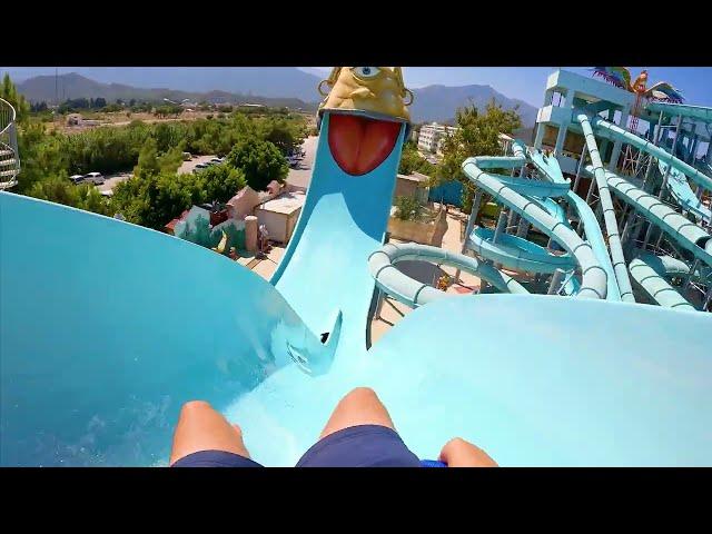 Boomerango WaterSlide at DoloSu WaterPark, Kemer, Turkey (Türkiye)