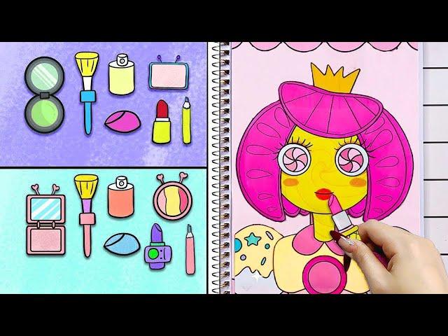 [️kertas diy️] Rias Wajah Putri Loolilalu #2  Kompilasi Rias Wajah Putri DIY