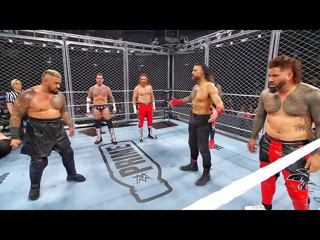 Team Roman Reigns vs Team Solo Sikoa WWE Survivor Series Wargames - OG Bloodline vs New Bloodline