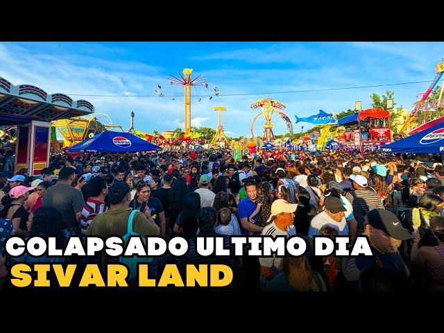 LLENO TOTAL en SIVAR LAND NO CABÍA LA GENTE  Final inesperado 