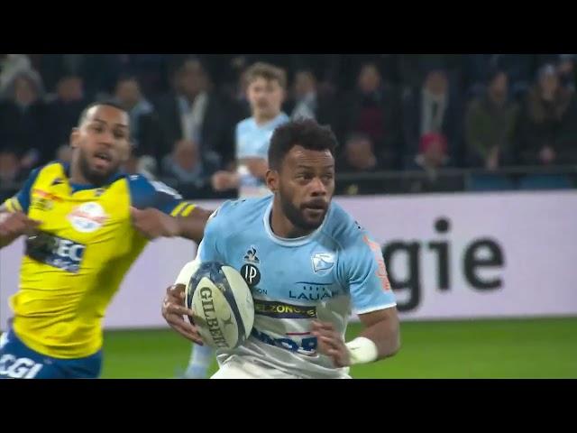 TOP 14 - Essai de Swan CORMENIER (AB) - Aviron Bayonnais - ASM Clermont