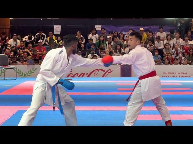 FINAL Ari Saputra (INA) Vs Hari Sankar Sureeya (MAS) - Sea Games 2023 Cambodia Karate