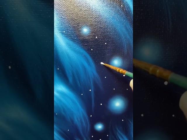 celestial charge oil painting#spaceart #cosmicart #oilpainting #spacepainting #galaxyart #soothing