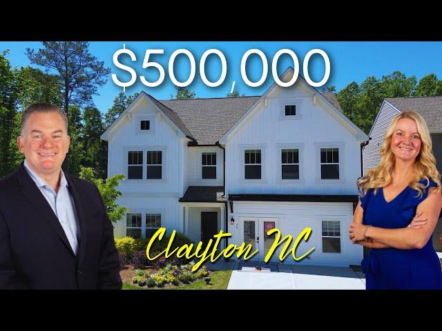 What kind of home can you get for $500,000 in Clayton NC