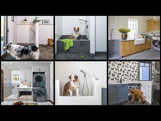 40+ Awesome Pets/Dog Shower Station Design Ideas for Comfortable Home Bath.