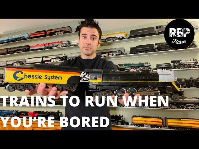 Trains to Run When You're Bored