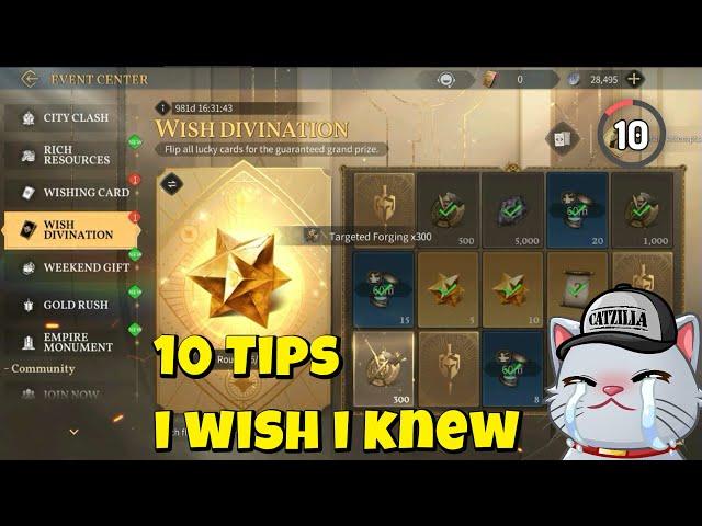 10 TIPS I RETGRET NOT KNOWING IN AGE OF EMPIRES MOBILE!