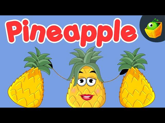 Pineapple Song | Fruit Song | Yellow and Green