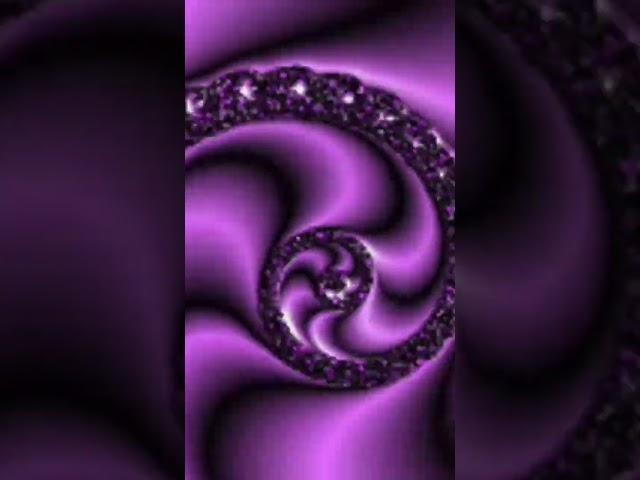 #mindblowing #mandelbrot #trancemusic Purple Spiral Stripes Journey into the Realm World.