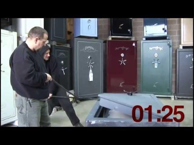 How Safe Is You Safe? Watch Theives Break Into A Cheap Safe!