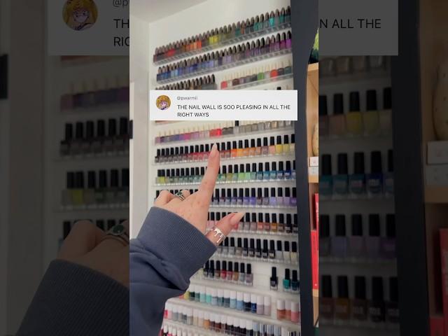 they call it a problem, I call it a solution#nailpolish #asmr #organization #nails #nailart