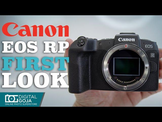 Checkout the NEW Canon EOS RP | First Look