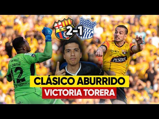 ABURRIDO el CLÁSICO del ASTILLERO BARCELONA SC 2-1 EMELEC