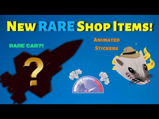 Nitro Type NEW RARE Shop Items! Cool Car and Stickers!