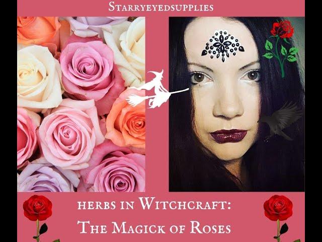  "I can't Witch without... "  Herbs in Witchcraft  The Power of Roses  Love Spell 