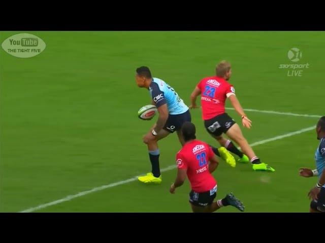 Israel Folau ankle breaker step