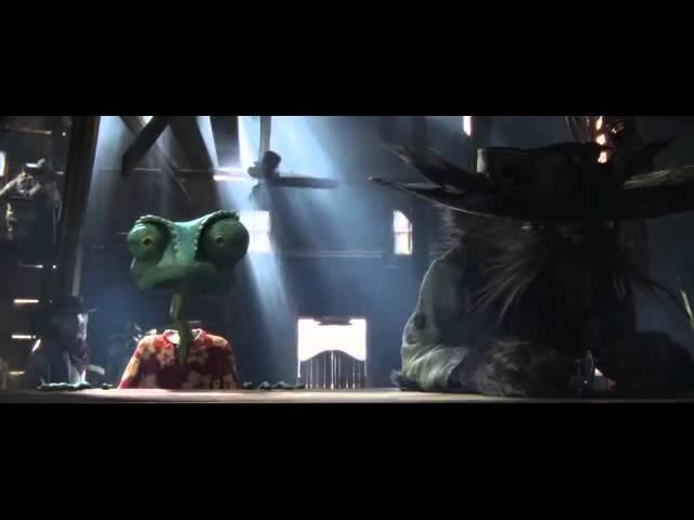 Rango Saloon scene