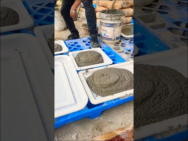 cement beehive making process in minute | plastic mold | cement crafts