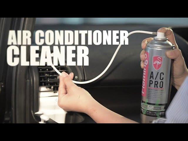 How To Use Flamingo AC Cleaner Car A/C Pro Air Conditioner Cleaner. AC Pro Original - 500ml