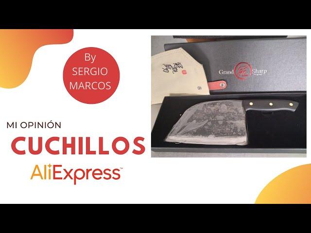 CUCHILLOS DE COCINA CHINOS HECHOS A MANO. De Aliexpress (Mi opinión)