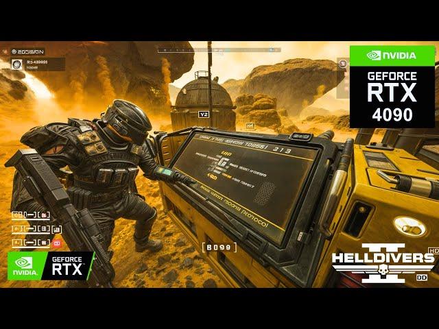 HELLDIVERS 2: DARIUS on RTX 4090 24GB (4K Maximum Graphics)