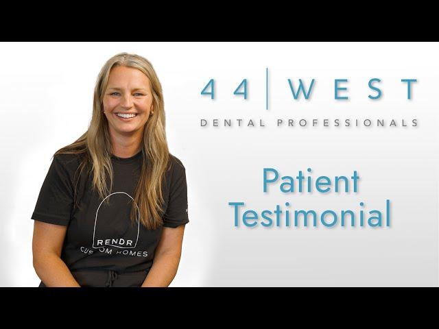 She Puts You Totally At Ease | Dr. Trierweiler Testimonial | 44 West Dental Professionals