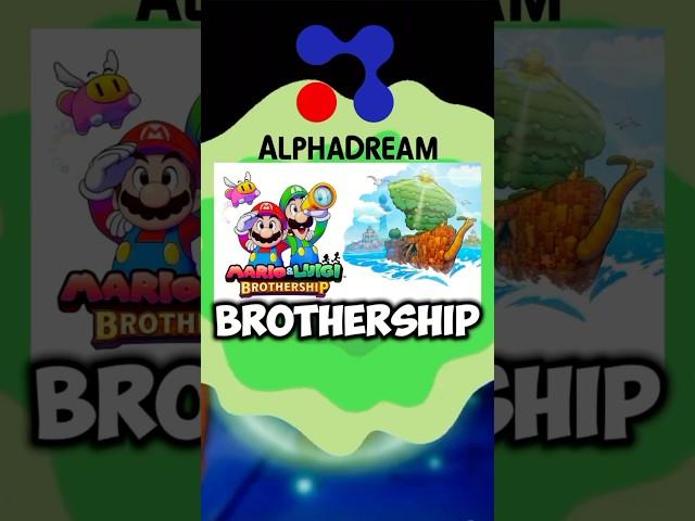 HOW ALPHADREAM IS HELPING MAKE MARIO AND LUIGI BROTHERSHIP!!! #mario