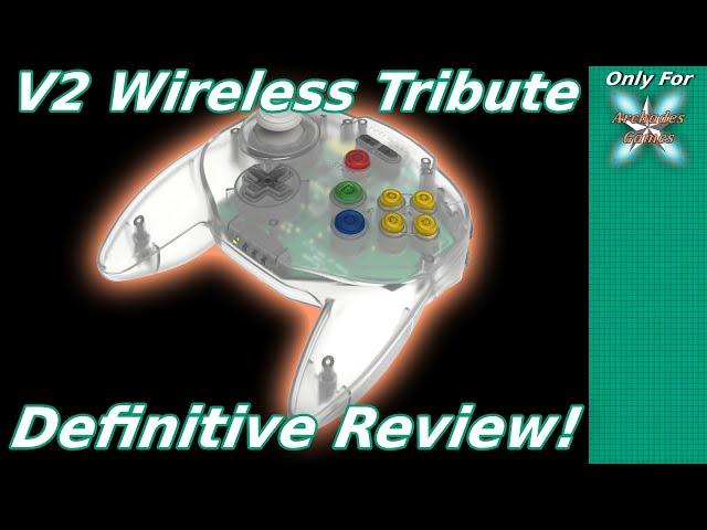 Retro-Bit V2 Wireless Tribute 64 Review - A Fantastic Controller For N64 Emulation!