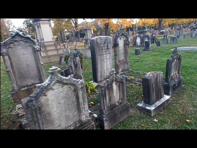 COMO ES UN CEMENTERIO ANTIGUO DE 1800 EN LOS ESTADOS UNIDOS#urbex #lugaresabandonados#historia