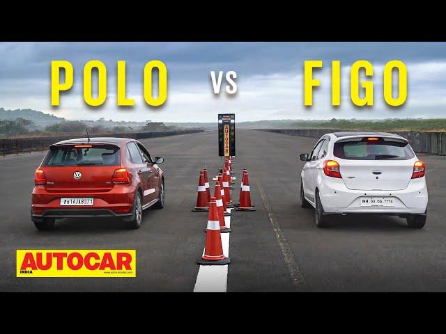 Drag Race: Volkswagen Polo vs Ford Figo S - Power to the people! | Autocar India