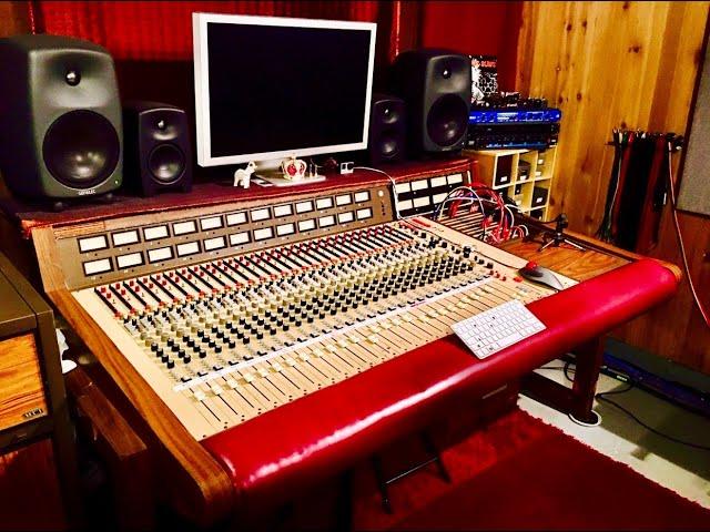 Mixing on a 1970's Console with Outboard Gear @RiotHomeRecording