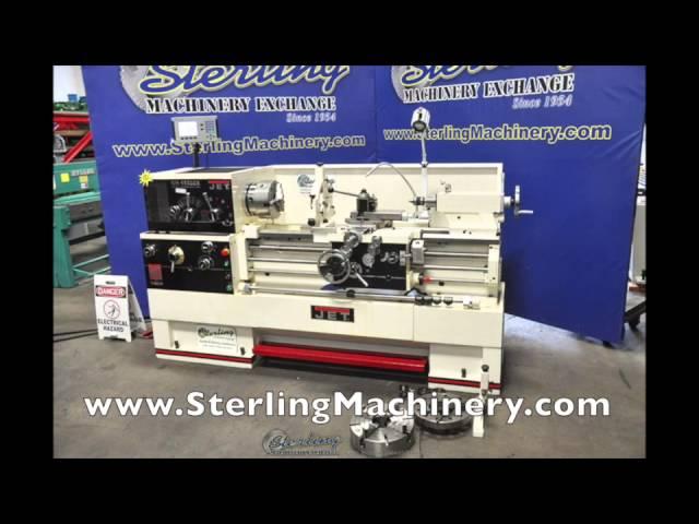 14" x 40" Used Jet Engine Gap Bed Engine Lathe, Mdl. GH-1440-ZX, Acu-Rite 2 Axis Digital ...