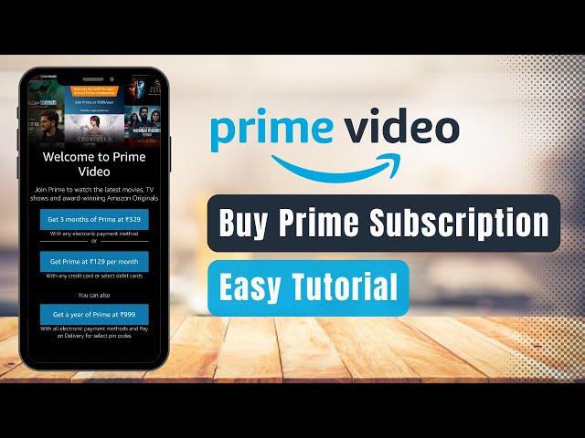 How to Buy Amazon Prime? - Prime Video Subscription !