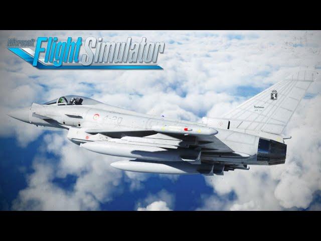 CJ Simulations - Eurofighter Typhoon | Mach Loop | Preview / Review | Microsoft Flight Simulator