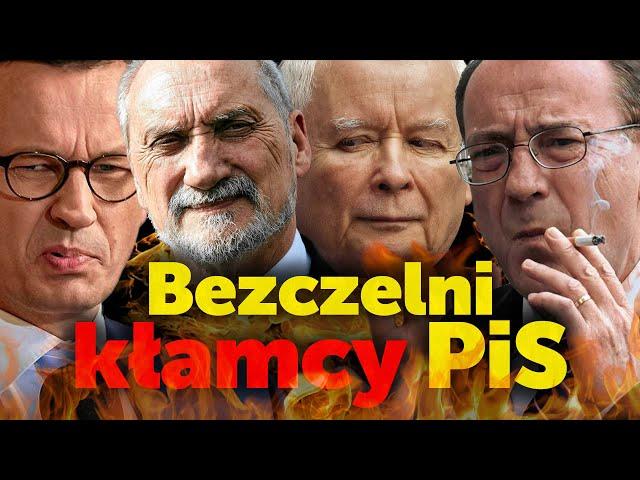 Bezczelni kłamcy PiS. Kaczyński wprowadził kłamstwo jako główny sposób komunikacji z wyborcami.