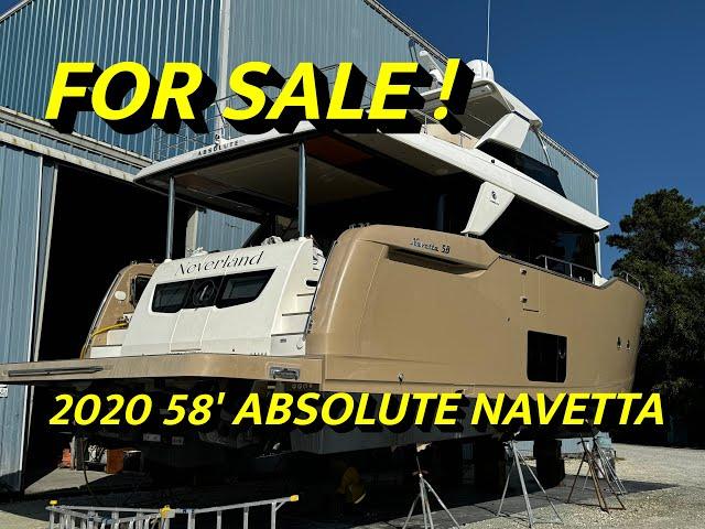 Yacht for sale 2020 58' Absolute Navetta