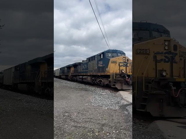 CSX B769 Tanker Train from Lodi, Ohio 9/7/2024 #csx #railroad #train #shorts #tanker #csxrailroad