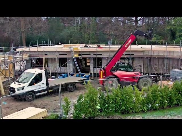 Building a Home Timelapse - From Foundations to Timber Frame Kit