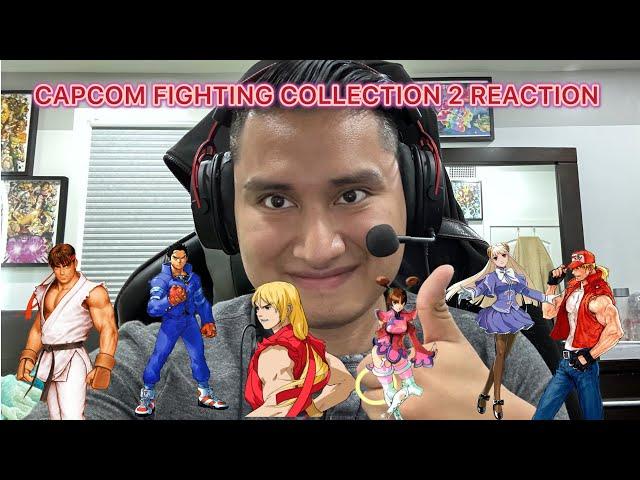 Capcom Fighting Collection 2 Reaction! Capcom vs snk is back!!!  #capcomfightingcollection2