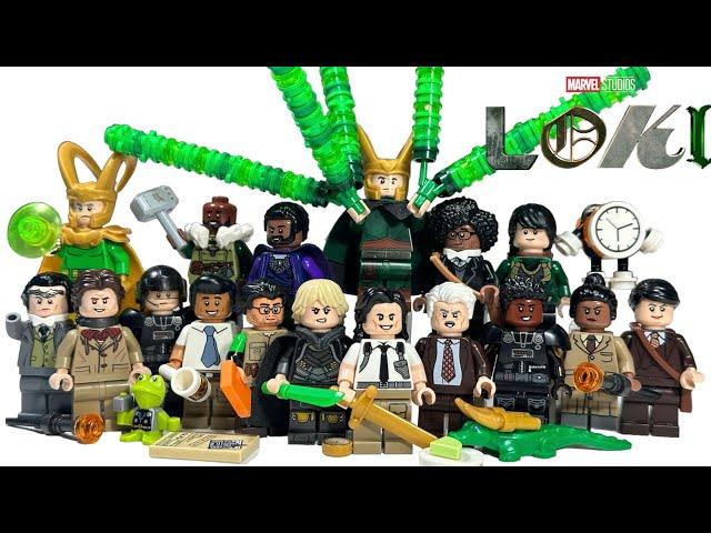 LEGO Loki Season 2 And 1 Disney+ Series All Characters & How To Build Them!