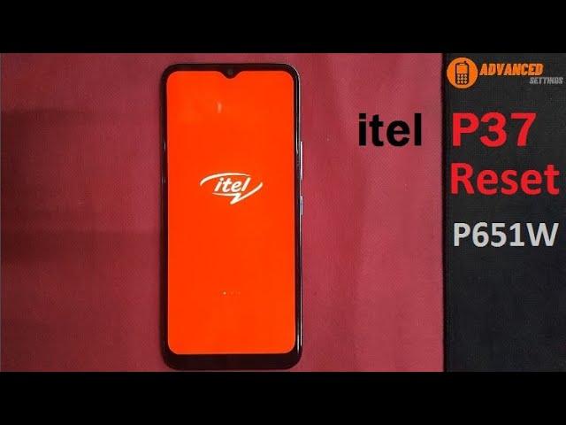 itel P37 hard reset factory