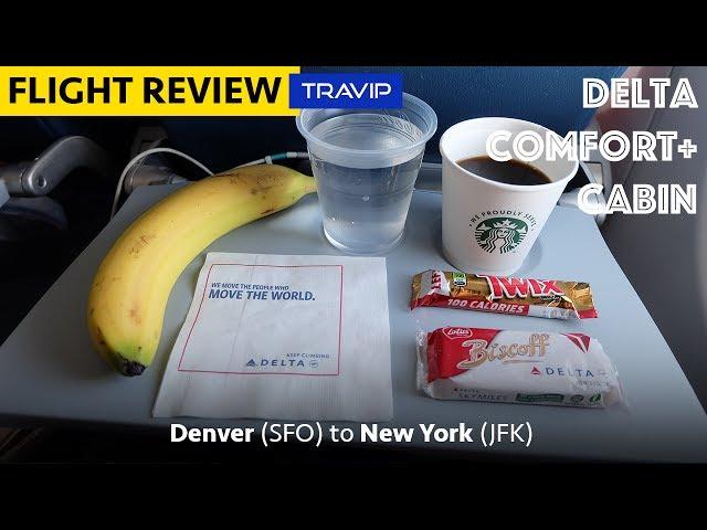 Delta Comfort+ Review: Denver to New York JFK | Travip Flight Review