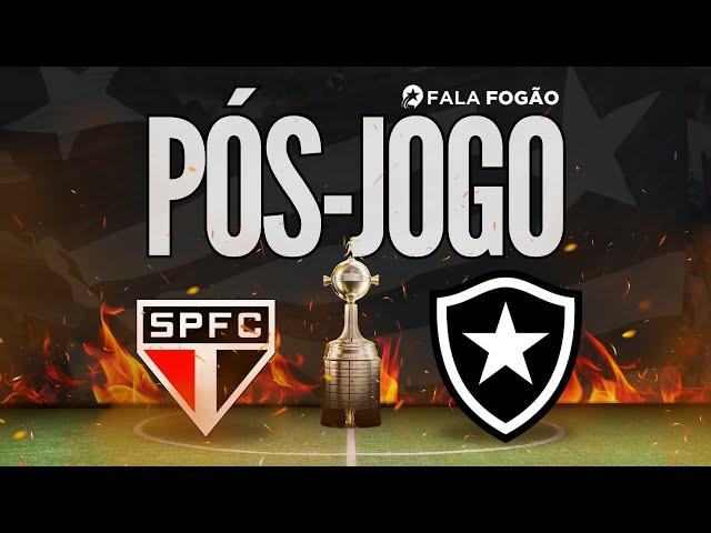 PÓS-JOGO SÃO PAULO X BOTAFOGO - LIBERTADORES - QUARTAS-DE-FINAL (VOLTA)