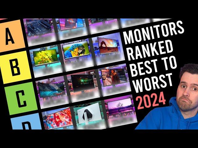 Ranking ALL 34 Monitors I Reviewed in 2024