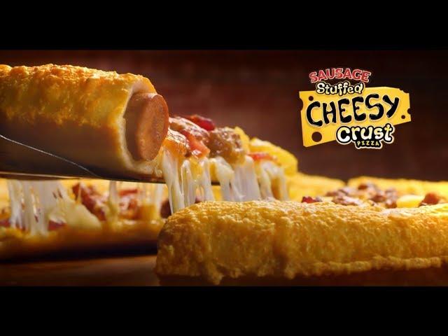 Try the New Sausage Stuffed Cheesy Crust in the New Meaty Hawaiian Flavor