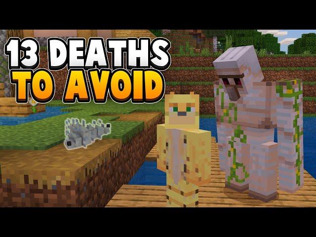 13 Common Minecraft Deaths And How To Avoid Them